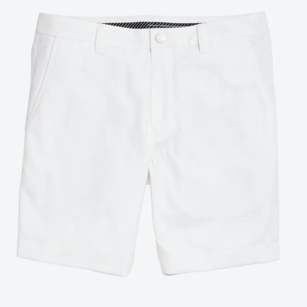 Bonobos Highland Golf Shorts White 8"/32 Waist